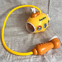 Іграшка для найменших Душ у ванну на присосці Підводний човен жовтий