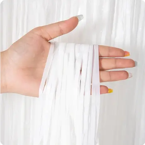 Штора для фотозони БІЛА, 1х2 м, фото 1