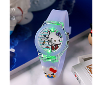 Наручний годинник Дитячій хелоу китті Hello Kitty blue