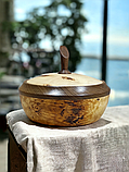 Велика дерев'яна шкатулка , Дерево Кап тополі та Американський горіх, фото 3