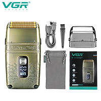 Электростанок для бороды VGR V-335 Профессиональная мужская электробритва
