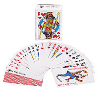 Карты игральные покерные ламинированые Zelart 9810 54 карты dl