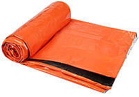 Спасательный спальный термомешок 213х90 см Оранжевый (n-779) TV, код: 2459813