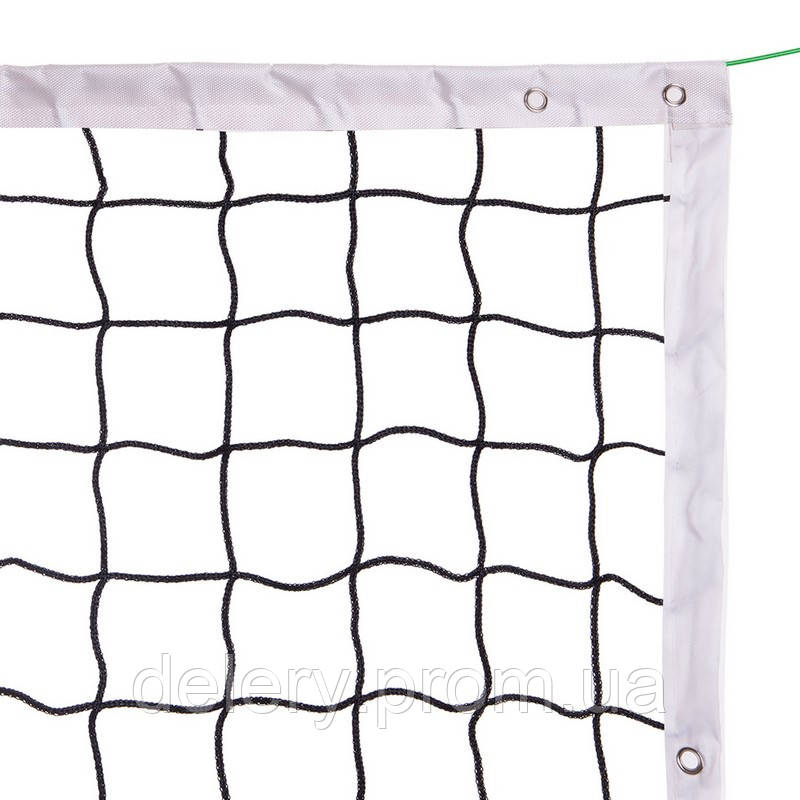 Сетка для волейбола MIK C-6399 9,5x1,0м черный-белый dl - фото 2 - id-p2189881037
