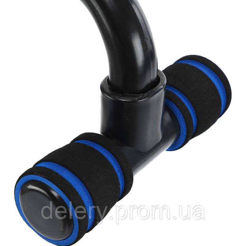 Упоры для отжиманий CIMA FI-7427 PUSH-UP BAR 21x14x12см черный-синий dl - фото 8 - id-p2189883737