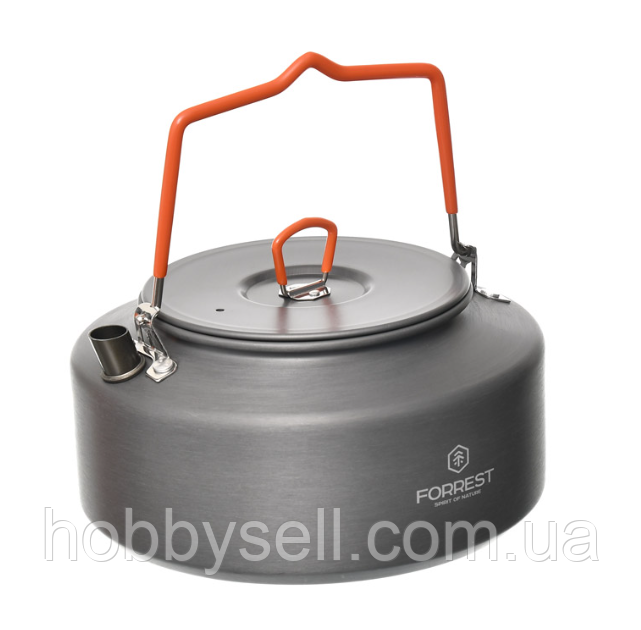 Чайник туристичний Forrest 1.1л Чайник для риболовлі для туризму, фото 1
