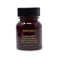 Кровь с кисточкой Mehron Stage Blood Bright Arterial, 30 мл