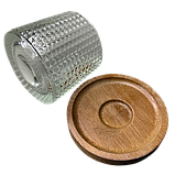 Склянка 160 мл що танцює з бамбуковою підставкою обертається, фото 4