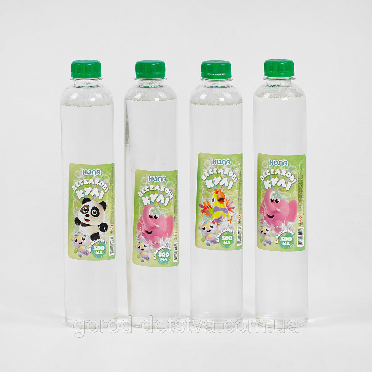 Запаска до мильних бульбашок 500 мл Рідина для мильних бульбашок Ціна за 1 пляшечку, фото 1