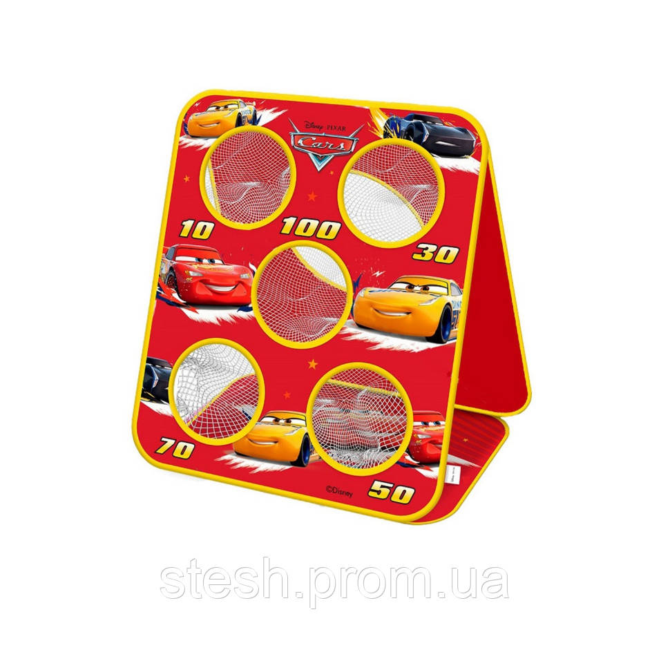 Дитячий ігровий набір мішені "Тачки" Bambi LM1015, 6 мішечків se - фото 1 - id-p2189903629