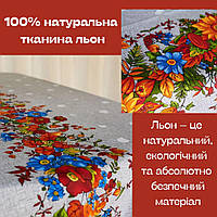 Скатерть на стол с рисунком орнамент Скатерти на фуршетные столы прямоугольные Скатерть для кухни