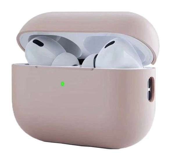 Чохол силіконовий AirPods Pro 2 (Pink Sand)