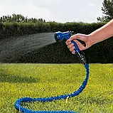 Поливальний диво-шланг для води розтягується 30 м, шланг-гармошка 3/4 з розпилювачем для поливання CBR, фото 8