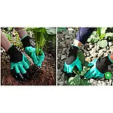 Рукавичка з кігтями для саду GARDEN GLOVE, фото 4