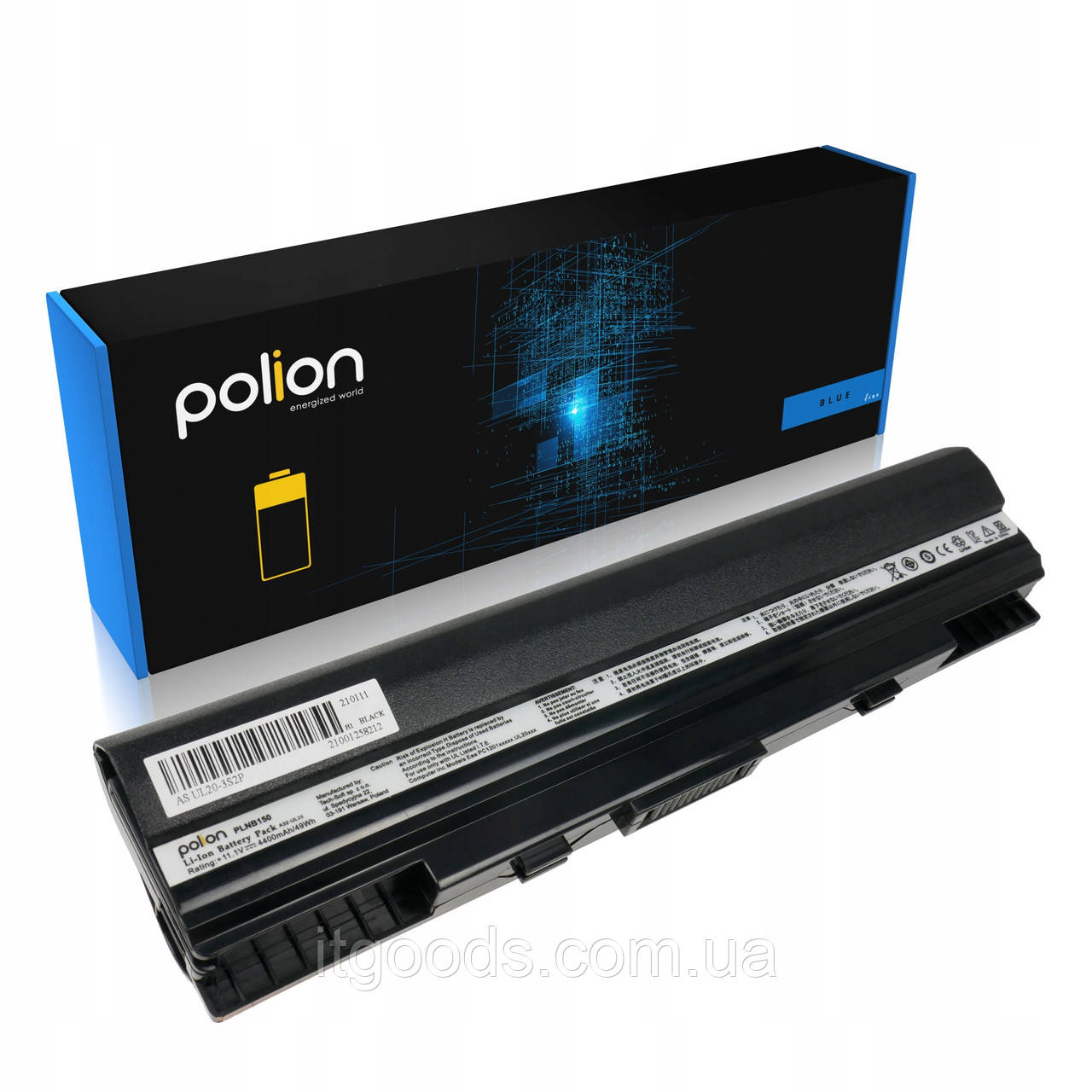 Батарея для ноутбука Asus A31-UL20 A32-UL20 A33-UL20 5200mAh для Eee PC 1201T Pro23 Pro23A  UL20 UL20A UL20FT