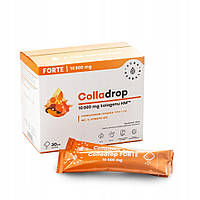Colladrop Forte морской коллаген 10 000 мг. Коллаген + Q10 + Витамин С