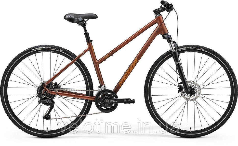 Merida Crossway 100 Lady 28 2024 (M,MATT BRONZE(SILVER-BROWN))