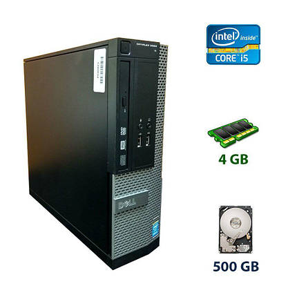 Dell 3020 SFF/ Core i5-4570/ 4 GB RAM/ 500 GB HDD, фото 1
