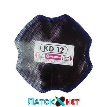 Ремонтний діагональний пластир Kd 12 100 мм Ferdus Чехія