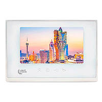 Відеодомофон 7” WiFi Light Vision MACAO FHD White (82-00204)