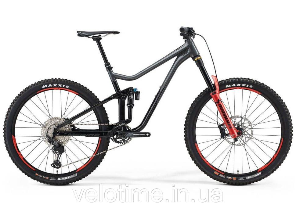 Merida ONE-SIXTY 700 27,5 2021 (XL, сірий-чорний-червоний)