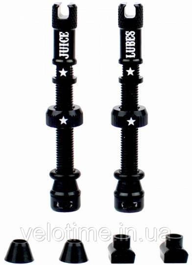 Ніпелі безкамерні Juice Lubes (Black 65mm), фото 1