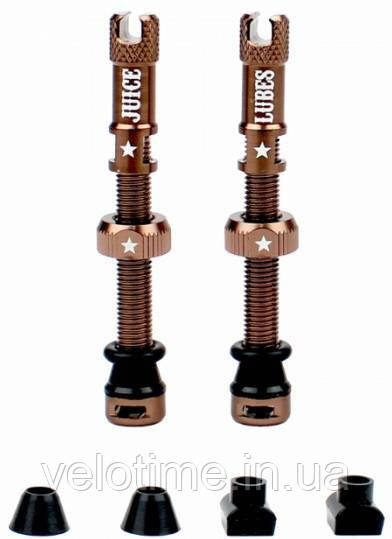 Ніпелі безкамерні Juice Lubes (Copper 65mm), фото 1