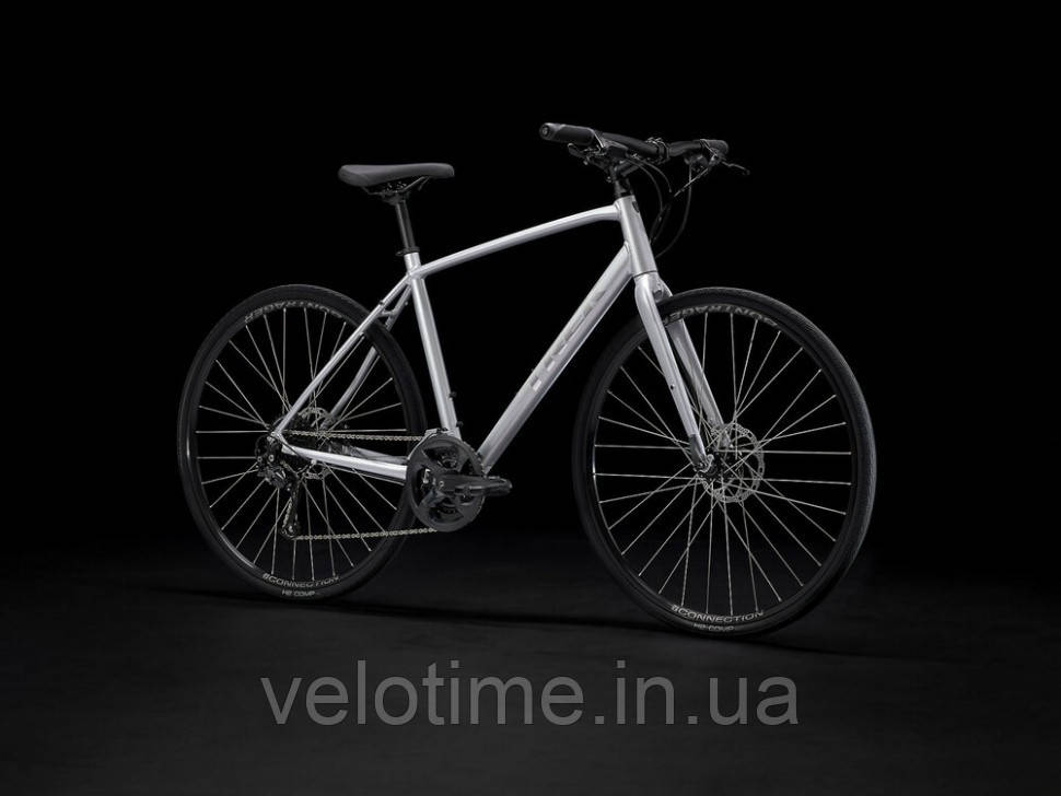 Trek FX 2 Disc 28 2023 (М, сріблястий)