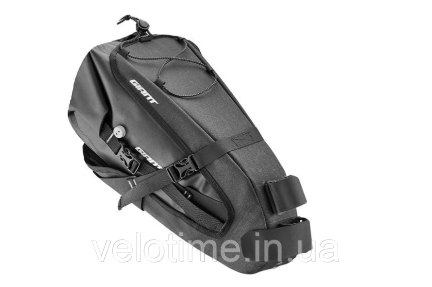Сумка під сідло Giant H2Pro Saddle /Bikepacking Bag (M-10.5л, чорний)