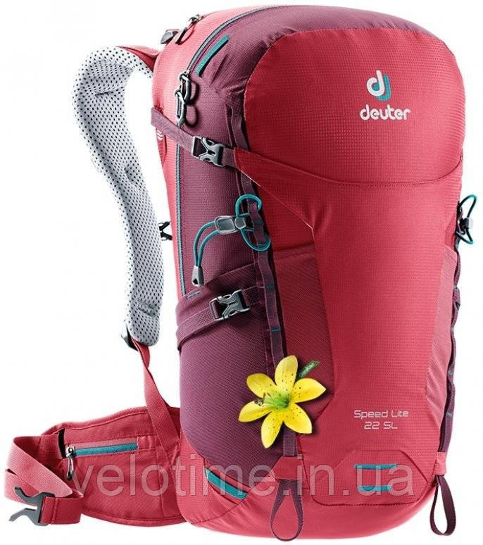 Рюкзак Deuter Speed Lite 22 SL  (cardinal-maron)