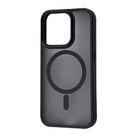 Чохол-накладка для телефону WAVE Matte Insane Case with Magnetic Ring - iPhone 15 black (508340001)