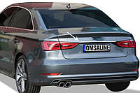 Планка над номером Sedan (нерж) OmsaLine - Итальянская нержавейка для Ауди A3 2012-2020 гг