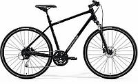 Merida Crossway 100 28 2023 (L (55),GLOSSY BLACK(MATT SILVER))