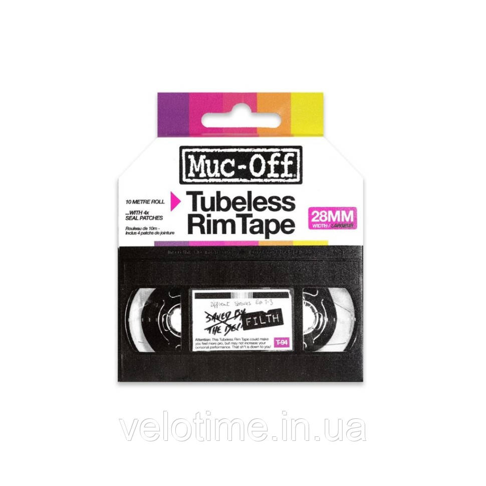 Стрічка для безкамеркі MUC-OFF TUBELESS (10m-21mm)