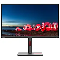 Монитор 27" Lenovo ThinkVision T27h-30 IPS безрамочный/поворотный экран Черный (63A3GAT1UA)