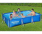 Каркасний басейн Bestway 56411 (300x201x66 см) з картриджним фільтром, фото 6