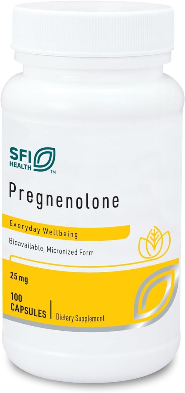 Klaire Pregnenolone / Прегненолон 25 мг 100 капсул