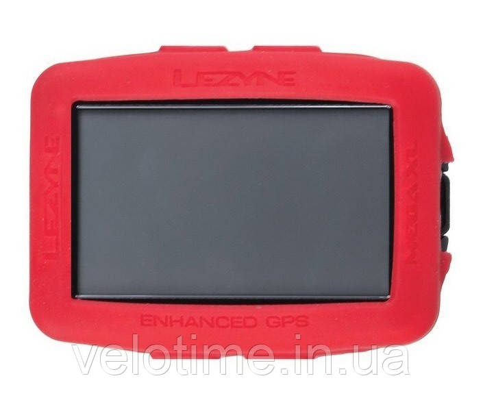 GPS Чохол для комп'ютера Lezyne MEGA XL GPS COVER (червоний), фото 1