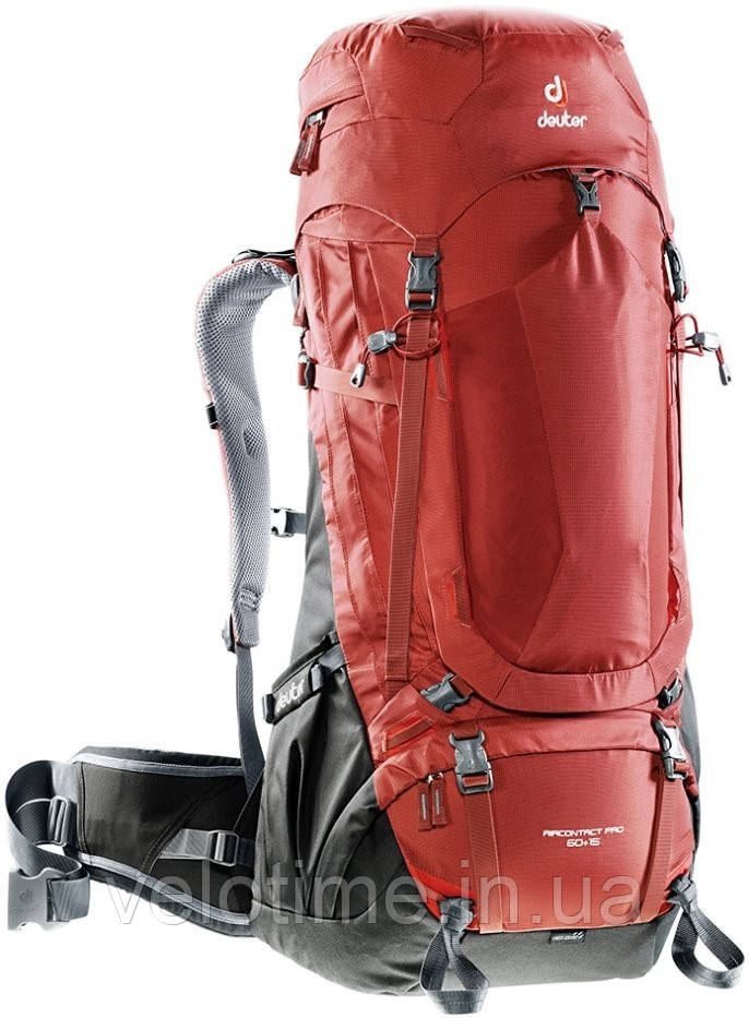 Рюкзак Deuter Aircontact PRO 60 + 15 (lava-anthracite)