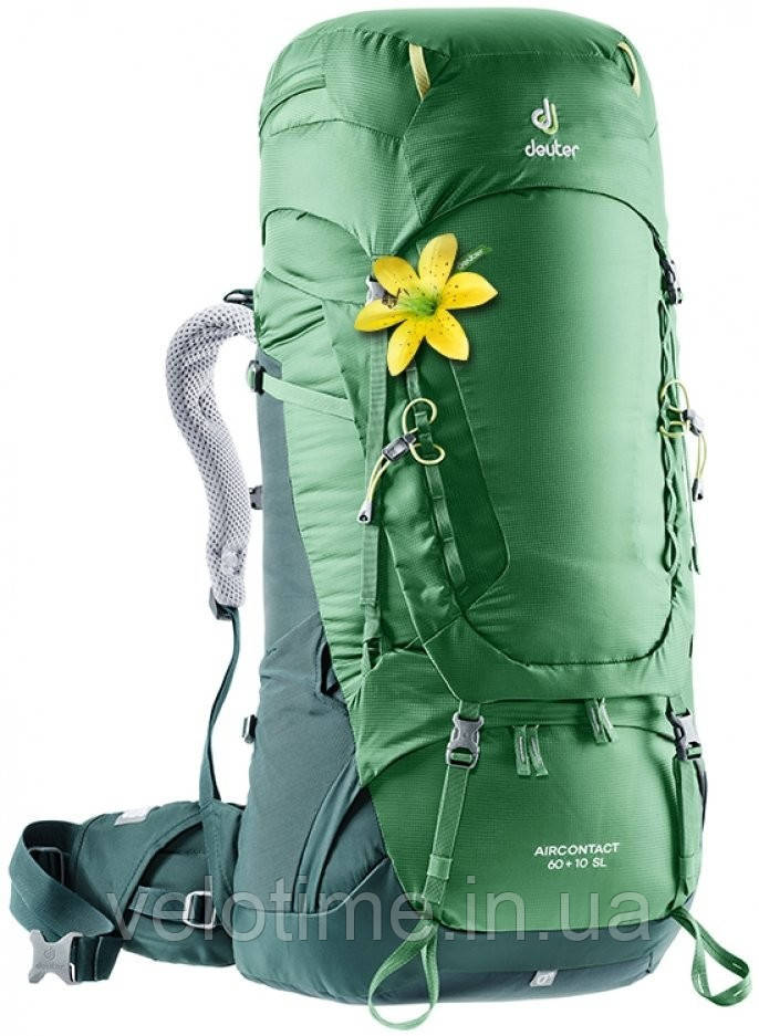 Рюкзак Deuter Aircontact 60 + 10 SL (leaf-forest)