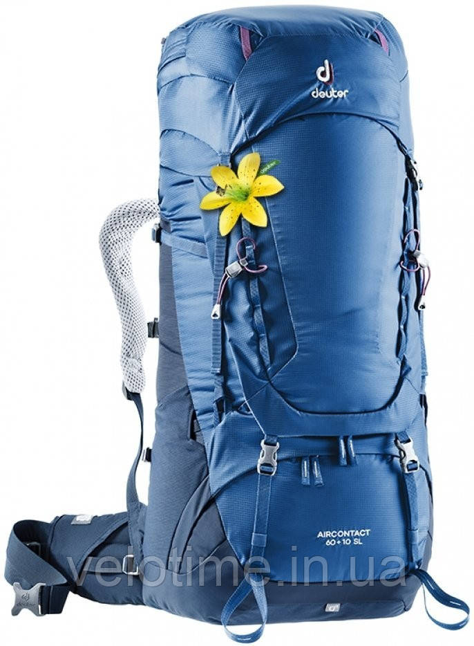 Рюкзак Deuter Aircontact 60 + 10 SL (steel-midnight)