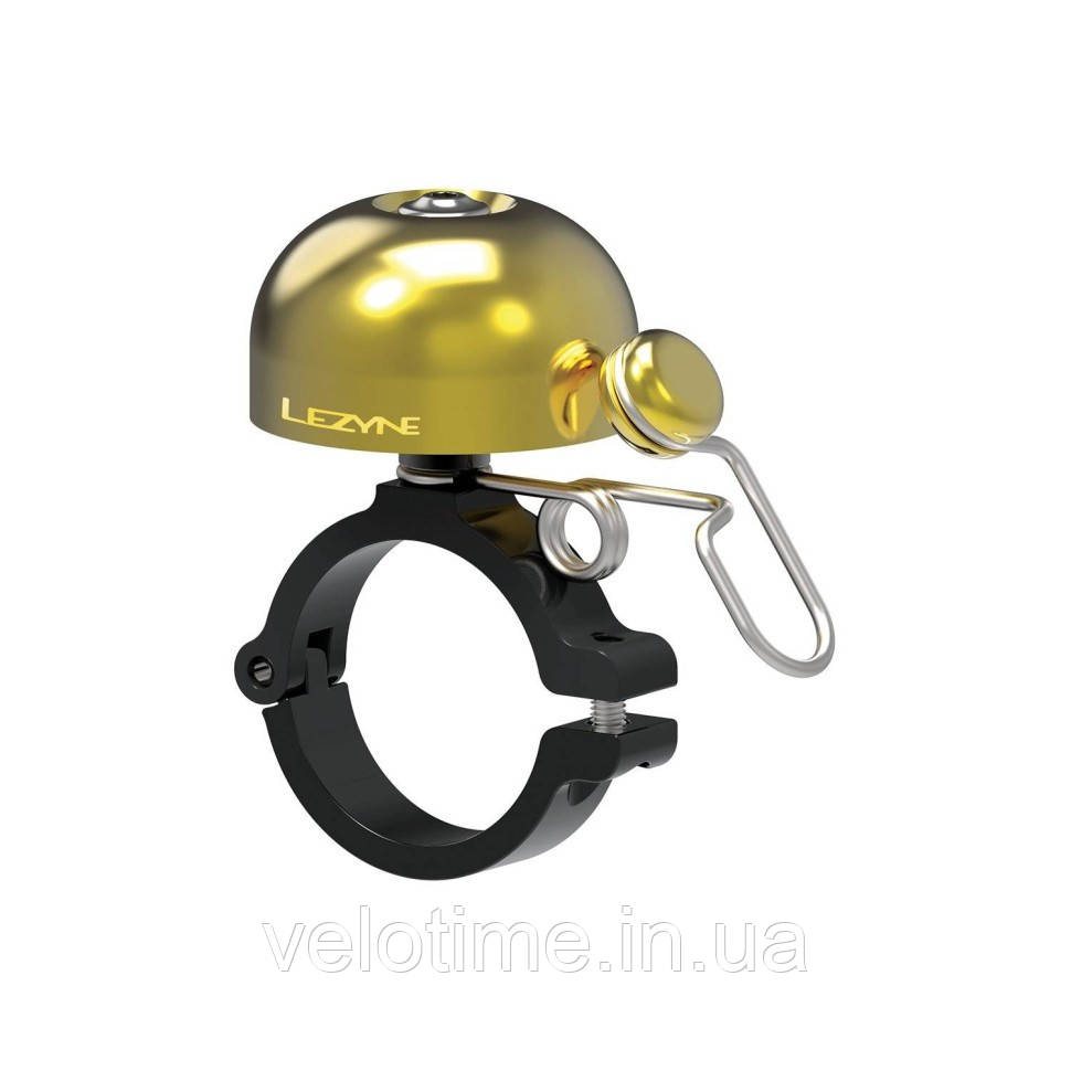 Дзвінок Lezyne CLASSIC BRASS BELL- HM (мідний-чорний)