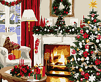 Картины по номерам Рождественский уют (PNX9373) Artissimo 50*60 см