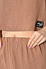 Костюм жіночий літній кольору мокко 177040P, фото 4