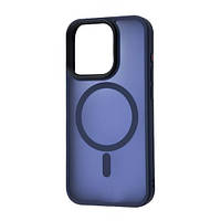 Чохол-накладка для телефону WAVE Matte Insane Case with Magnetic Ring - iPhone 15 Pro Max midnight blue (508370016)