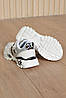 Кросівки дитячі для дівчинки демісезонні білого кольору 165357P, фото 3