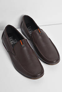 Туфлі чоловічі коричневого кольору уп.5 од. 174999P