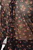 Сорочка жіноча в сіточку чорного кольоруABC 173627P, фото 4