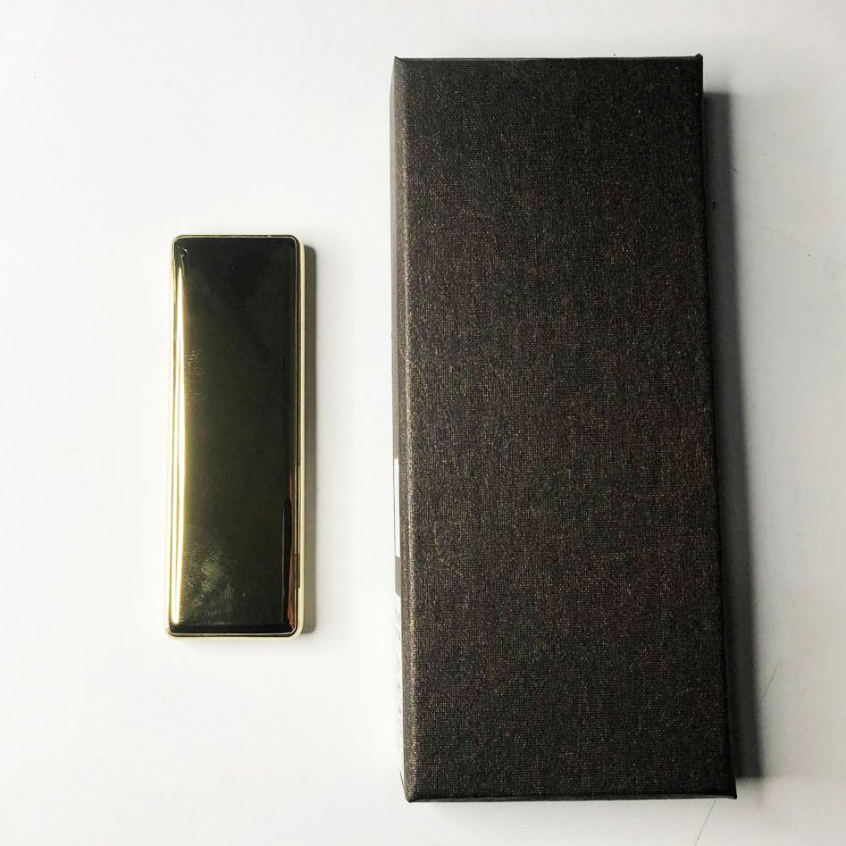 USB зажигалка в подарочной упаковке с двумя спиралями накаливания. EQ-717 Цвет: золотой - фото 6 - id-p2017971331
