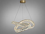 Кришталева світлодіодна люстра 536/800G, фото 2